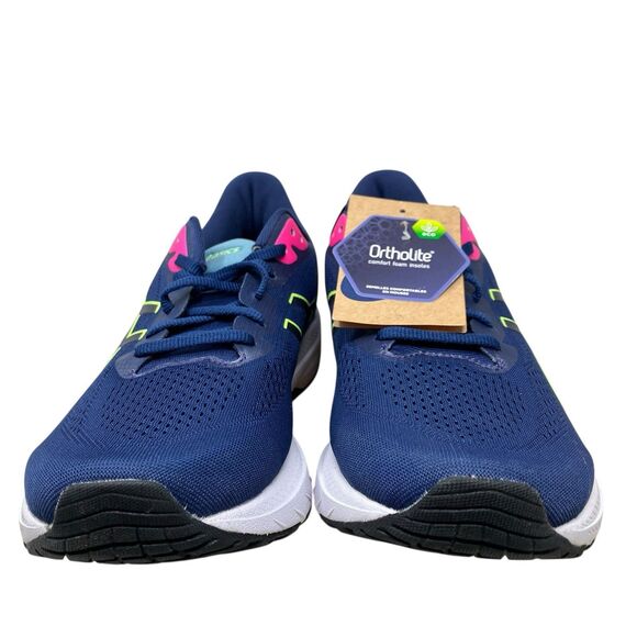 ASICS  Running Sneakers 12 Blue Trainers Athletic Shoes Gym - Picture 2 of 13